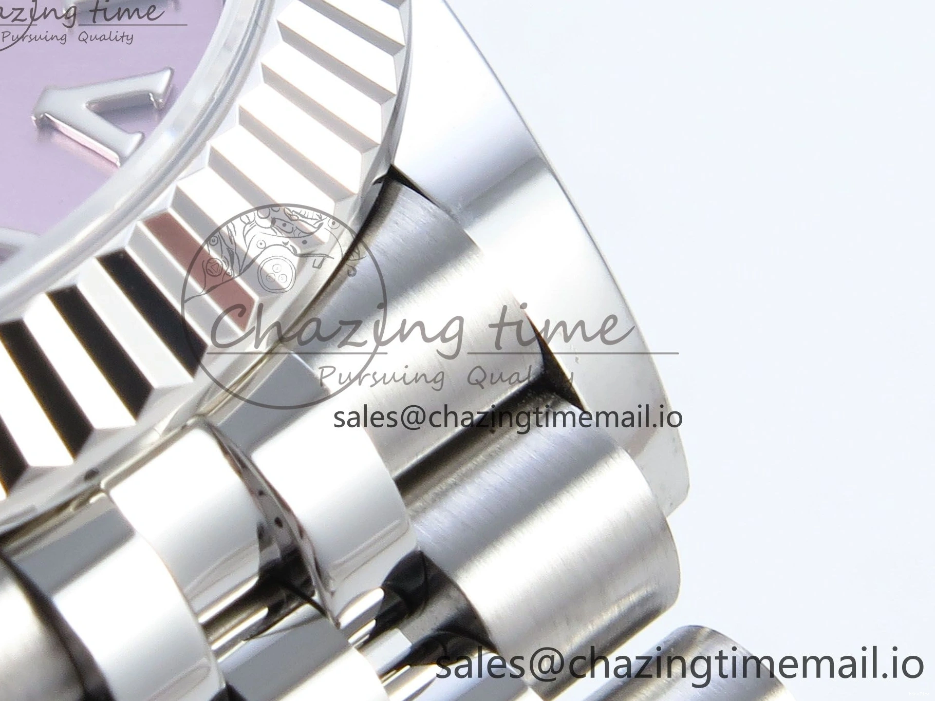 MiroTime 0216 Upgraded DateJust 31 278274 ARF 1:1 Best Edition 904L Steel Pink Roman Dial on SS Jubilee Bracelet ETA 532